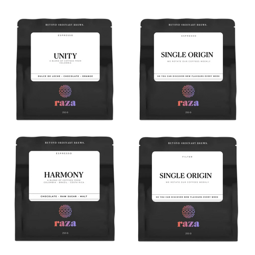 RAZA SAMPLE PACK - 4 x 250g