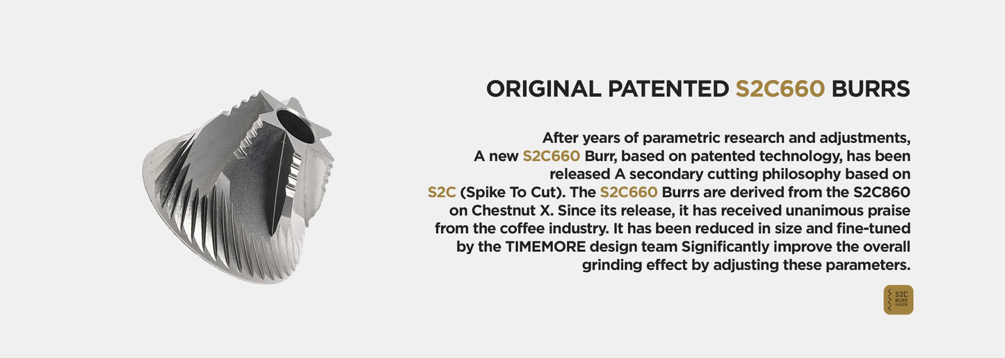 C3S Hand Coffee Grinder Black