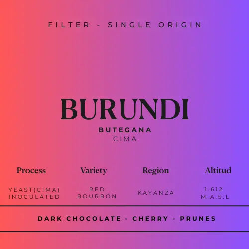 BURUNDI, Butegana Cima  - Filter Roast