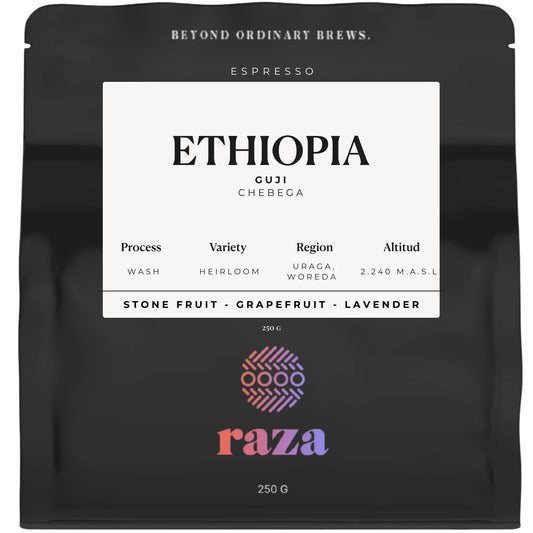 ETHIOPIA, GUJI CHEBEGA - Espresso Roast