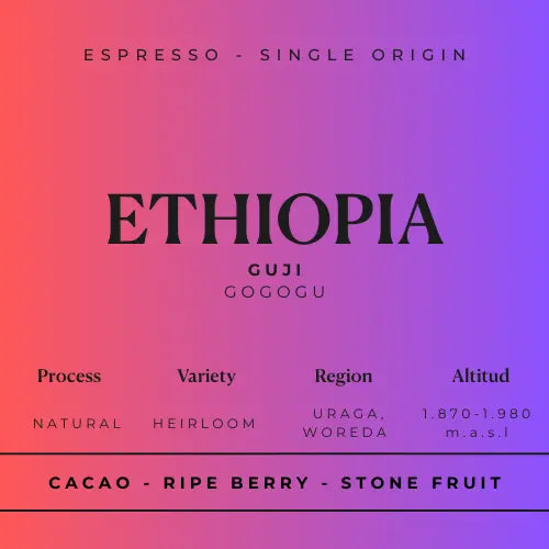 ETHIOPIA, Guji Gogogu - Espresso Roast