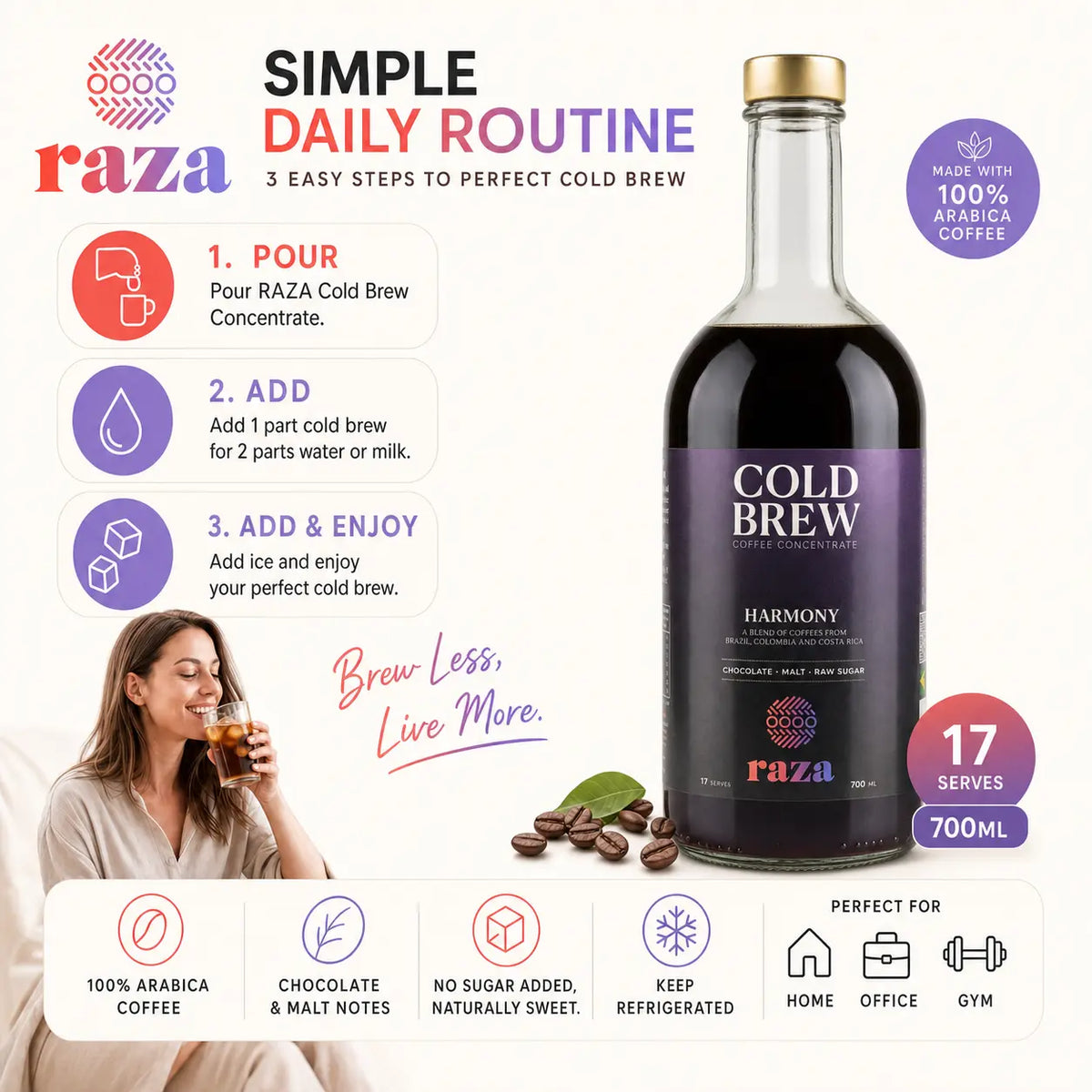COLD BREW CONCENTRATE 700ML