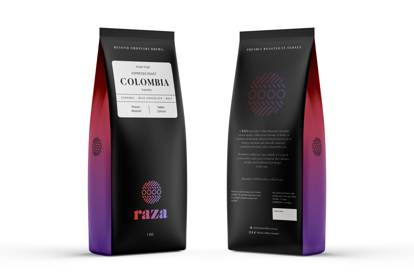 COLOMBIA Single Origin - Espresso Roast (Wholesale)